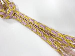 未使用品　正絹　手組帯締め